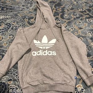 Adidas Trefoil Gray hoodie